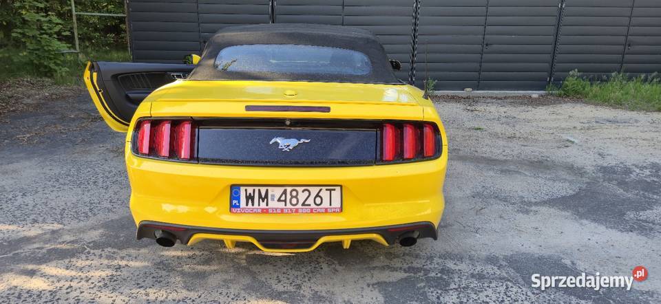 Ford Mustang 23 310 koni cabrio w pięknym autoalarm