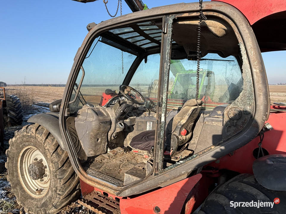 Manitou 634 120 LSU 2010r Kabina Szyba CZĘŚCI Jastrzębniki sprzedam