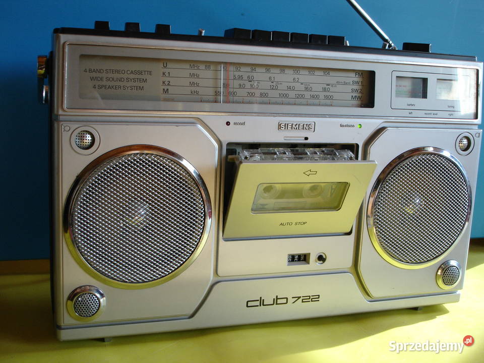 Radiomagnetofon SIEMENS CLUB 722 sprzedam