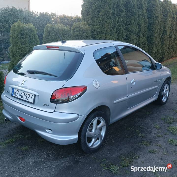 Peugeot 206 16 16v Quiksilver doinwestowany nowe podkarpackie Rzeszów