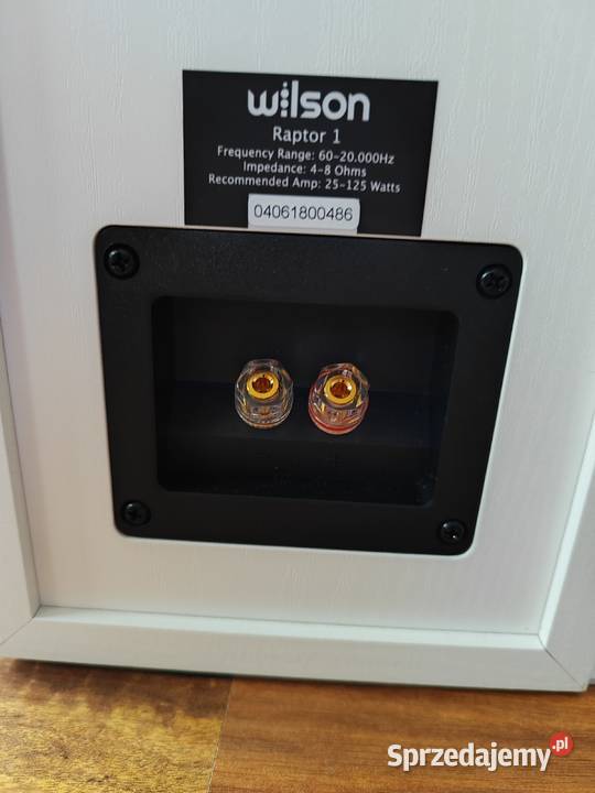 Kolumny Wilson Raptor 1 okazja 10 lat gwarancji Słuchawki i głośniki Zielona Góra