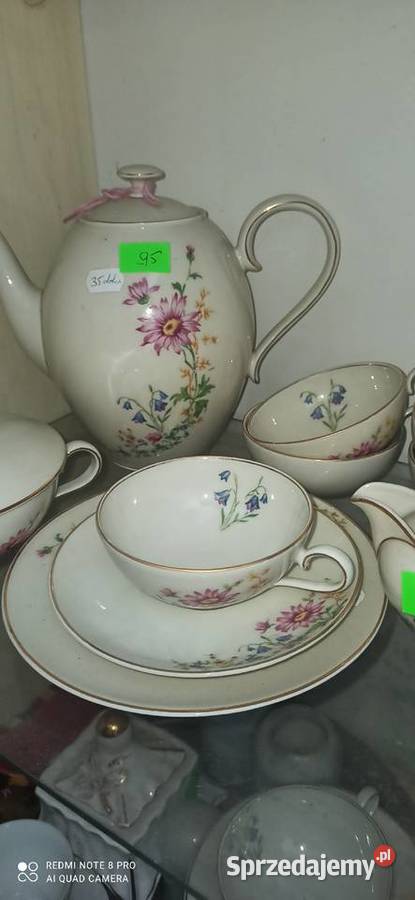 Filiżanka do herbaty z talerzykiem deserowym Gdańsk