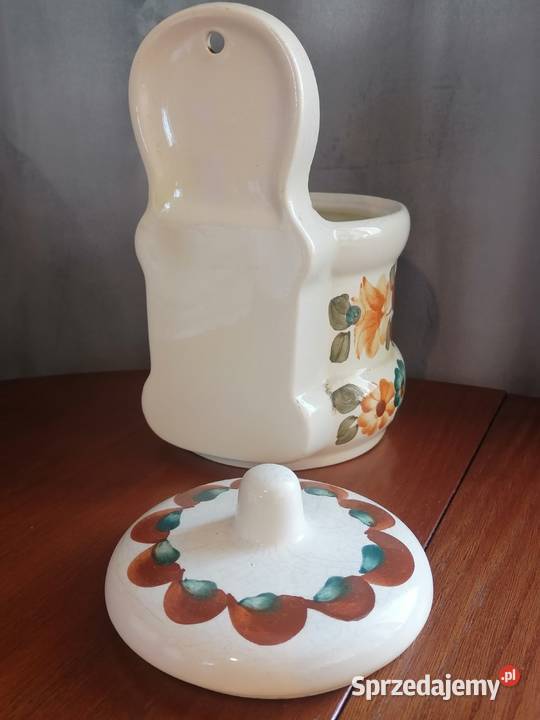 Duży Pojemnik Na Przyprawy Włocławek PRL