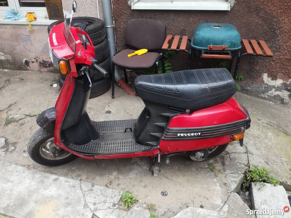 Skuter Peugeot z dokumentami Sprawny Retro dwusuwowy kujawsko-pomorskie