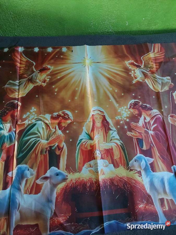 Baner ścienny z motywem świątecznym inny kolor Piotrków Trybunalski