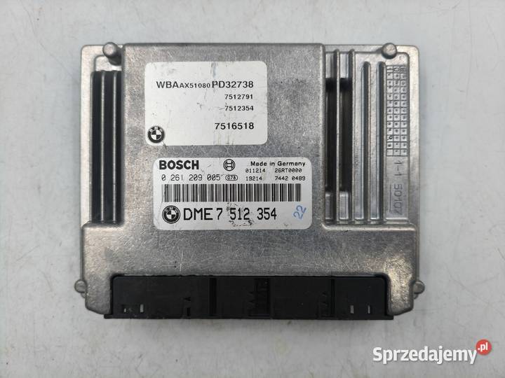 Sterownik Silnika BMW 3 E46 318i 18i N42 7512354 Wyszków