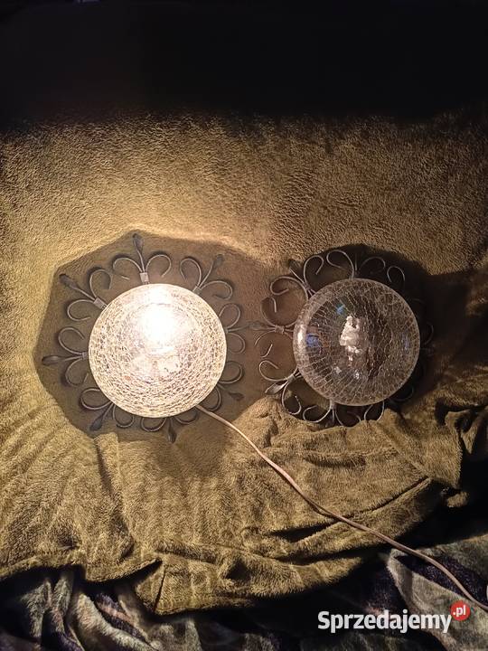 Kinkiety lampy kute metalowe styl loft Lipno