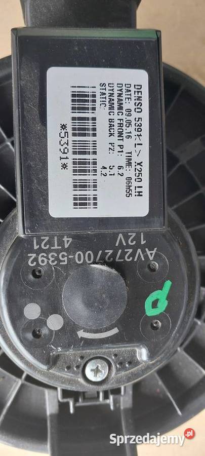 Dmuchawa wentylator nagrzewnicy JAGUAR X351 X250 Szczecin