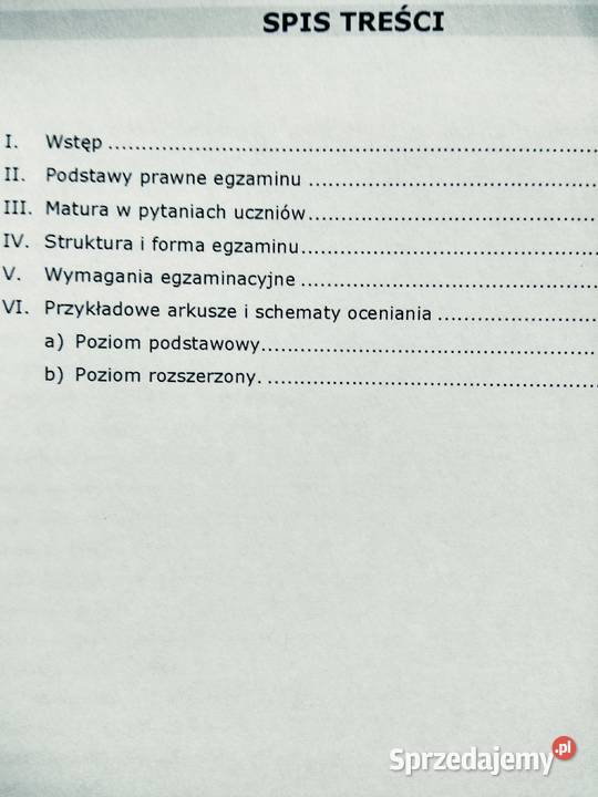 Przewodnik maturalny Geografia Antykwariat Warszawa
