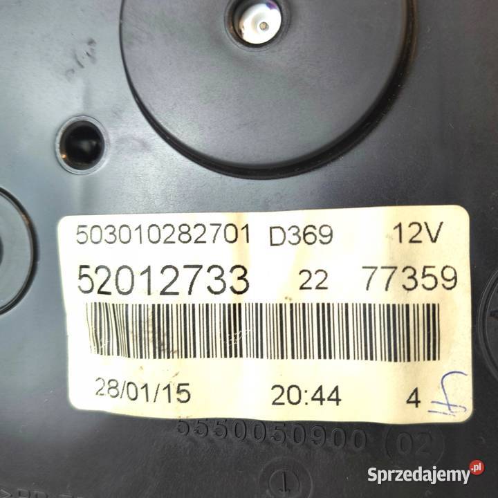 LICZNIK ZEGARY 52012733 Fiat Grande Punto 14 16V