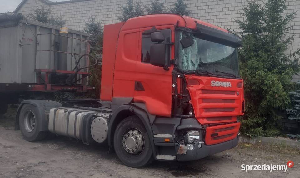 Ciągnik siodłowy Scania A380 Poręba
