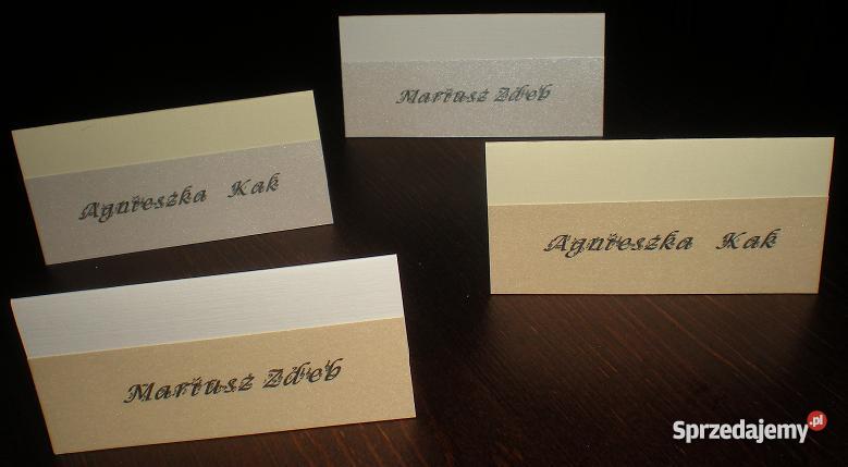 robione zaproszenia ślubne