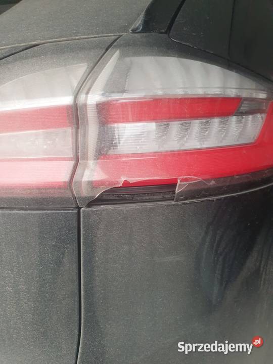 Ford Edge 19 Lewa klapa i prawa błotnik lewe Lampy tylne