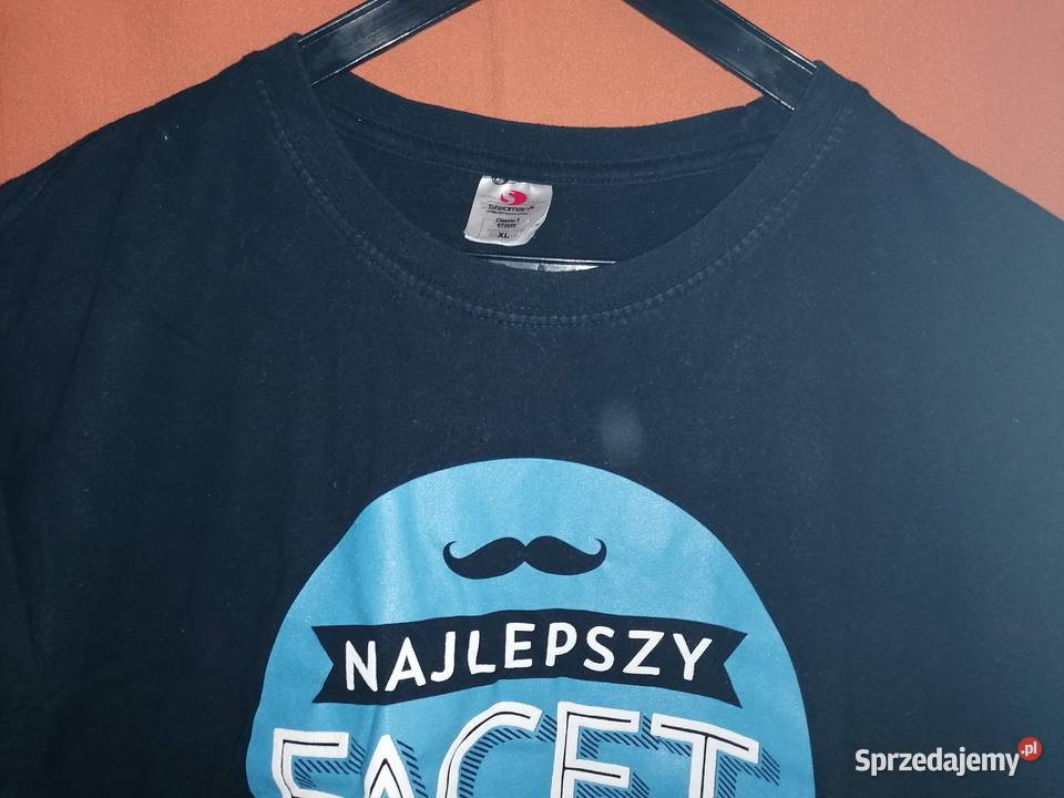 Koszulka męskaTshirt z nadrukiemRozmiar XL Łódź