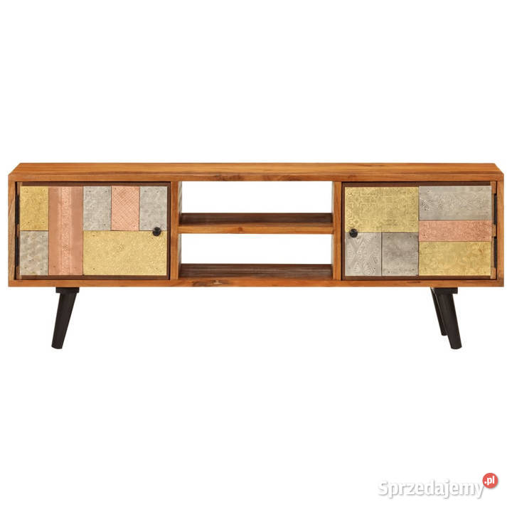 Szafka pod TV z drzwiczkami 112x30x40 lite Warszawa