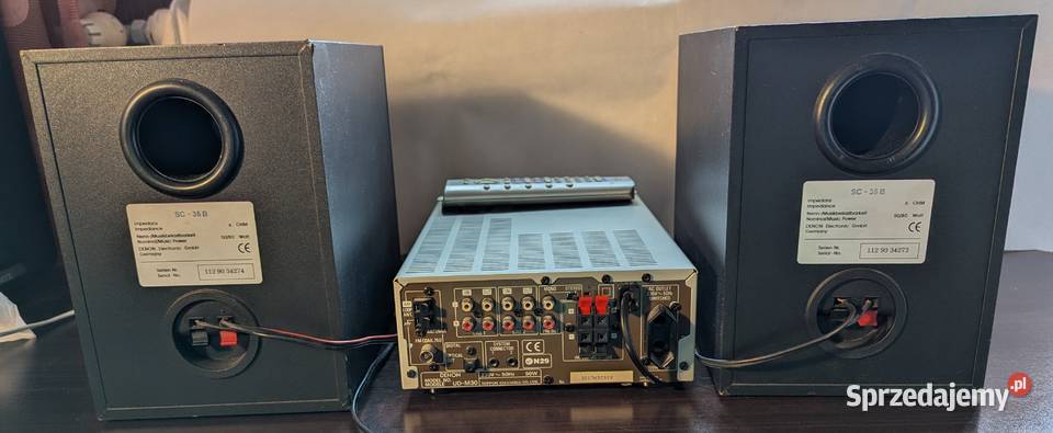 Denon UDM30 kolumny SC35B pilot RC877 Sprawny Warszawa sprzedam
