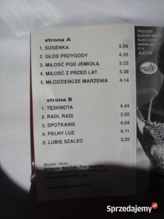 Folk kaseta ROMANES SOSENKA Wołów sprzedam