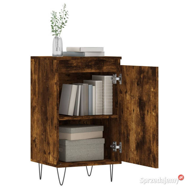 Komoda przydymiony dąb 40x35x70 materiał