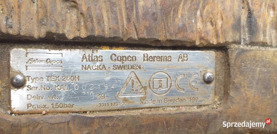 Używany młot hydrauliczny 310 Jadwisin