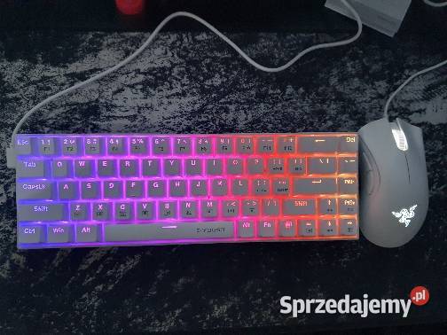 Klawiatura gamingowa 60 RGB NOWAmix kolor Bielsko-Biała