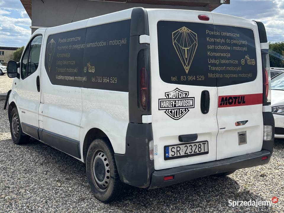 Renault Trafic furgon Renault śląskie Paniówki