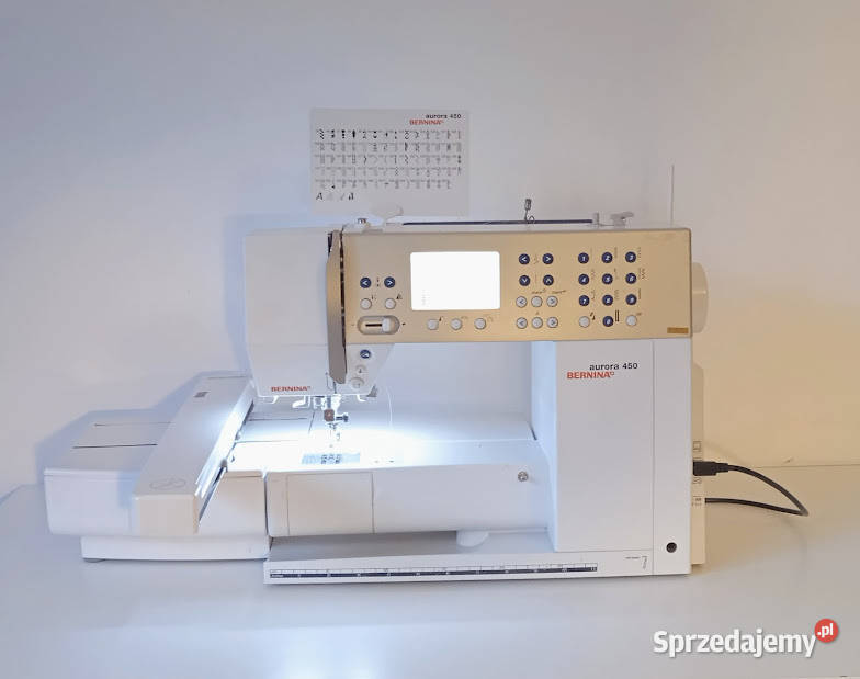 Hafciarka Bernina Aurora 450 plus program Krzepice
