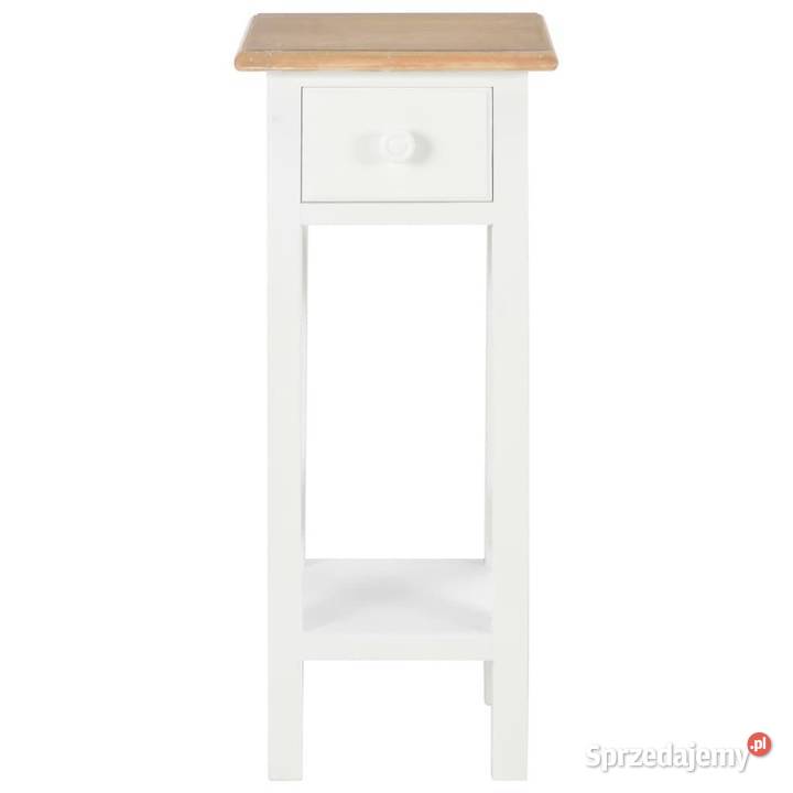vidaXL Stolik boczny biały 27x27x655 Warszawa sprzedam
