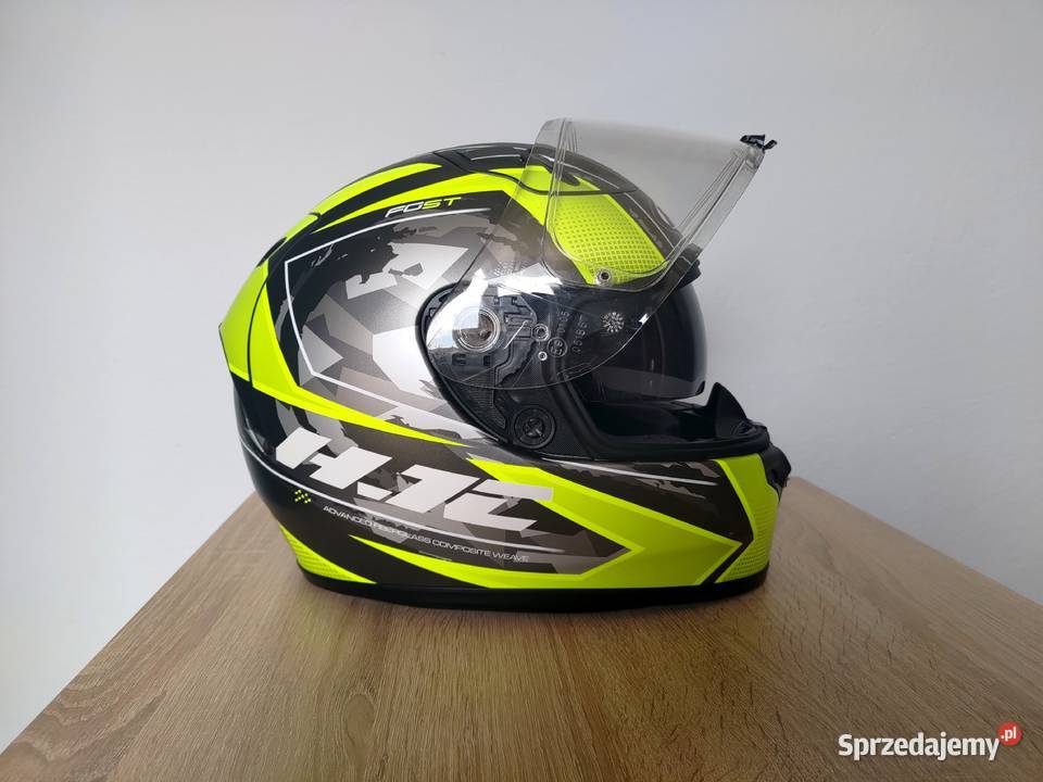 fluo Kask HJC fgST blenda pinlock zapięcie DD Krzepice