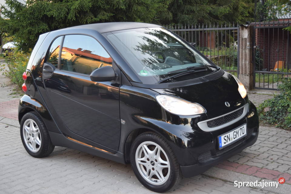 SMART FORTWO Automat Diesel Klima Alu Okazja Rok produkcji 2009 Olsztyn