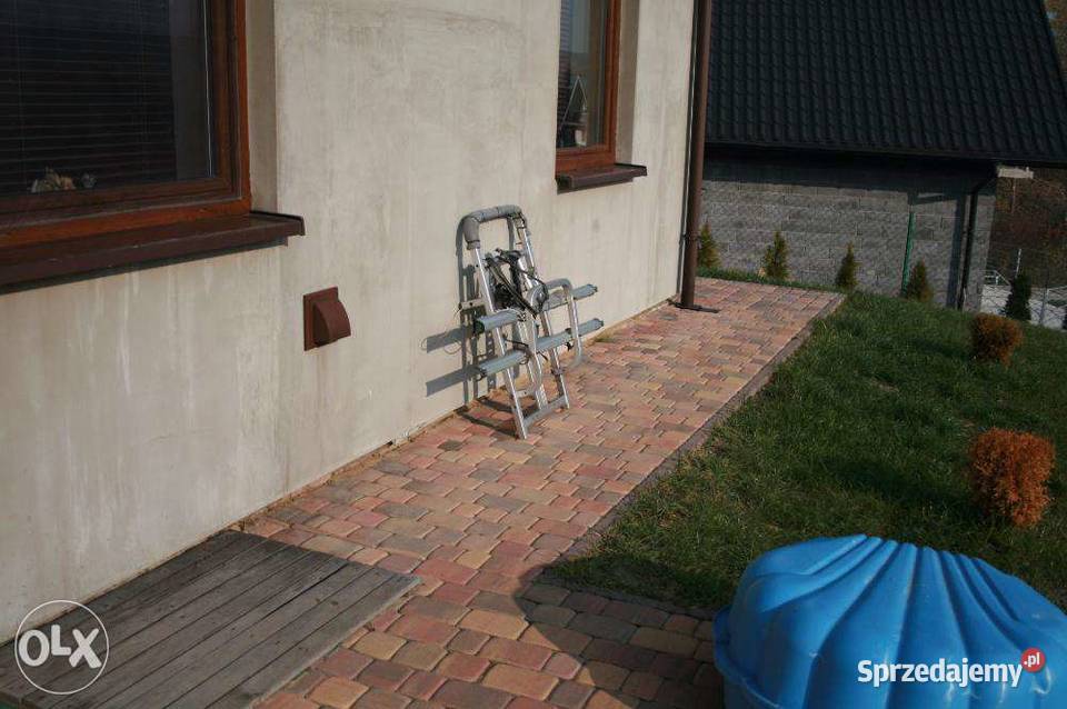 Bagażnik na koło zapasowe do przewozu 2 rowerów Dębica