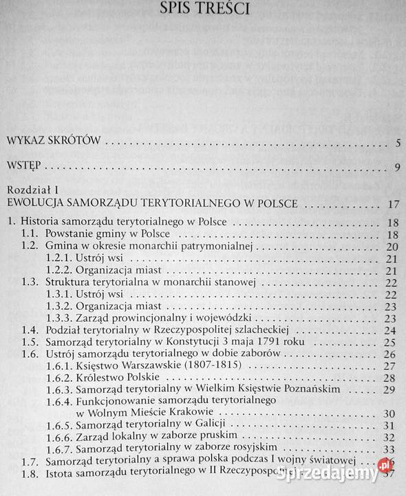 Samorząd terytorialny a państwo Mirosław Karpiuk Chełm sprzedam