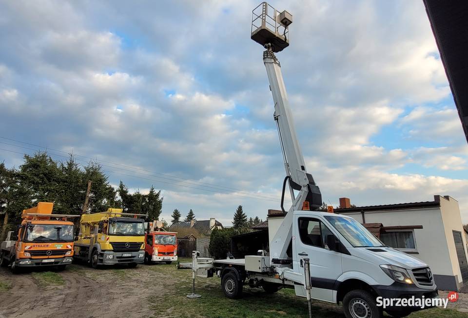 Podnośnik koszowy 27 m 35t Ruthmann TB 270 Łódź