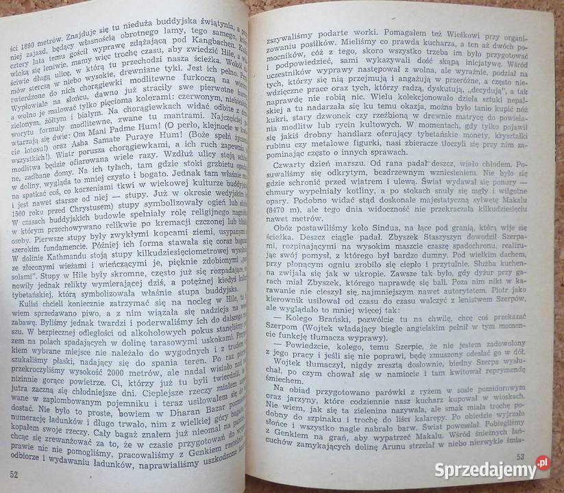G Wróż Święta góra Sikkimu Zapiski z wyprawy Książki naukowe i popularnonaukowe Warszawa sprzedam