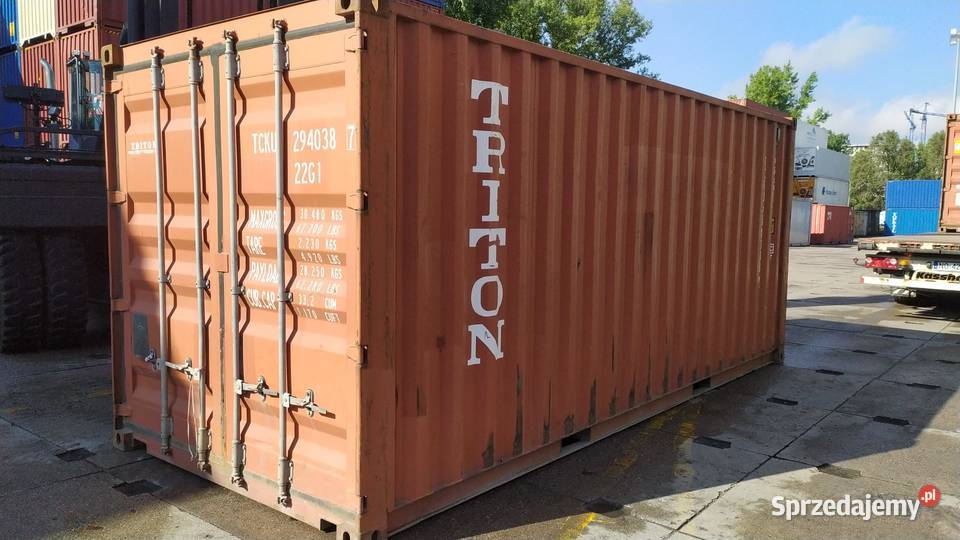 Sprzedam kontenery morskie używane 20DV dostępne Warszawa