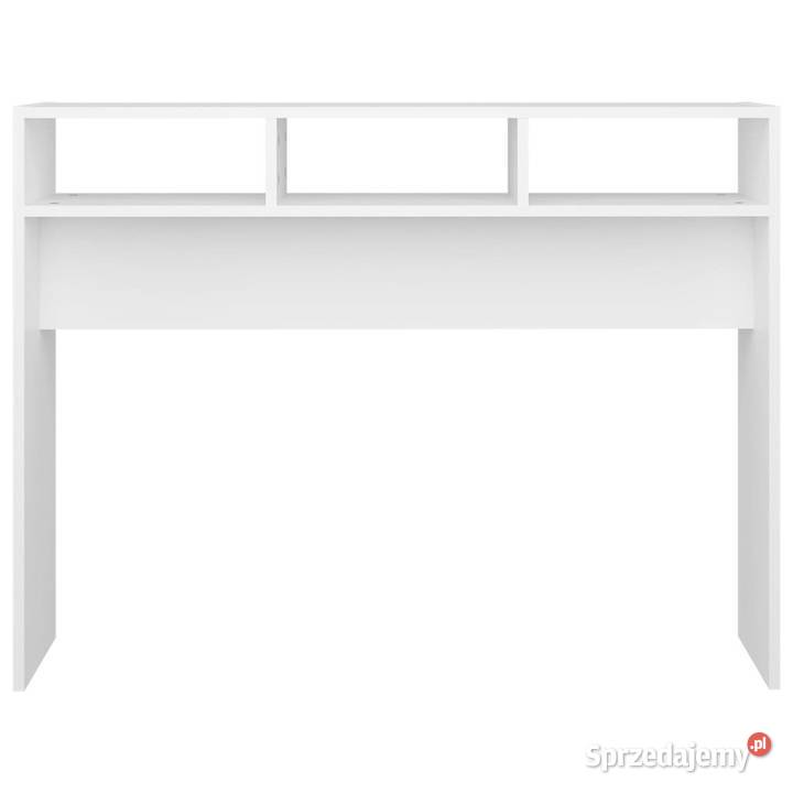 Stolik konsolowy biały 105x30x80 materiał mazowieckie Warszawa sprzedam