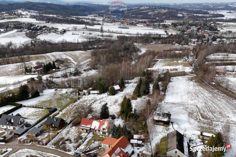 Działka budowlana Stadniki 20 ar gm Dobczyce 32m