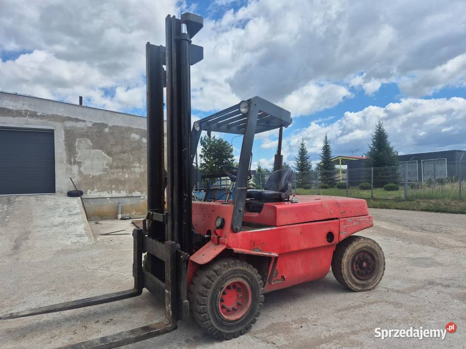 Wózek widłowy Linde Lansing H70DW Diesel 7t 1993 kujawsko-pomorskie Sośno