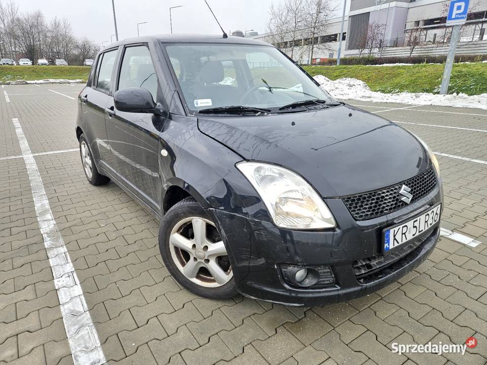 2009 SUZUKI Swift 13i 16V benzyna 205000 1298cm3 Kraków