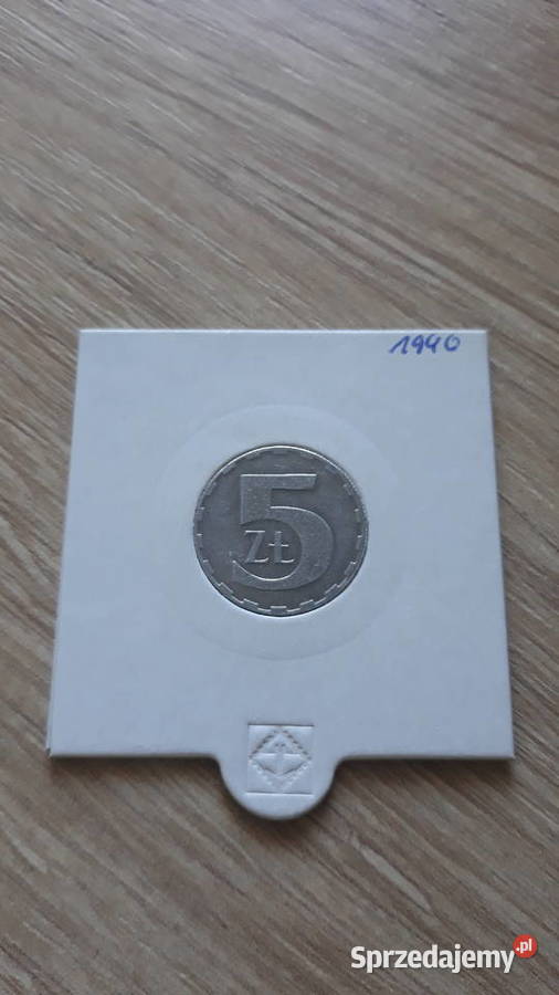 5 1989 ri 1990 rokoło mennicze Konin