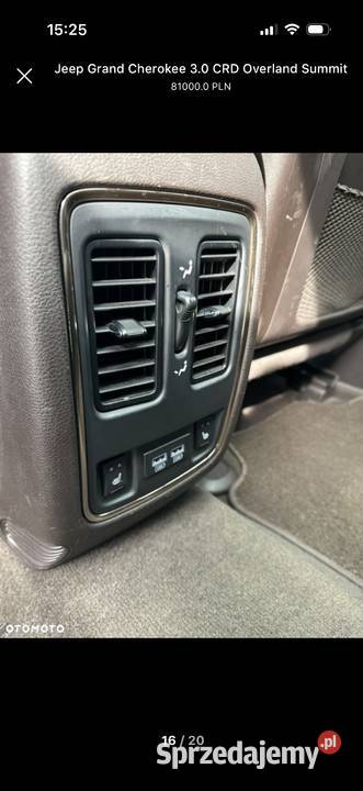 Jeep Grand Cherokee WK2 lift SUMMIT polski salon Motoryzacja Warszawa sprzedam