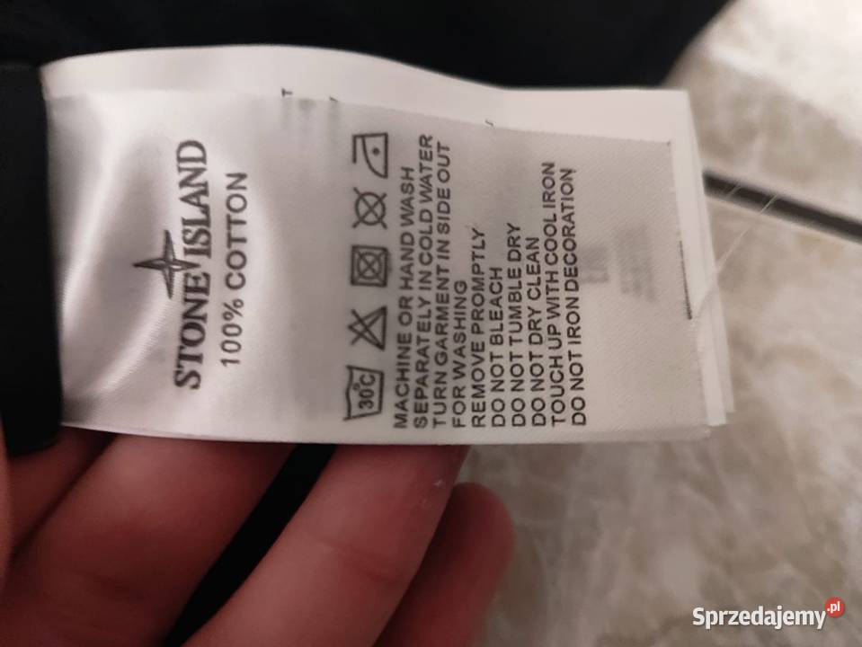 Bluzka Stone Island czarny Bluzki i koszule