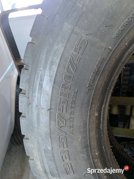 Opony 235 75 177 Petlas RZ 300 Glanów sprzedam