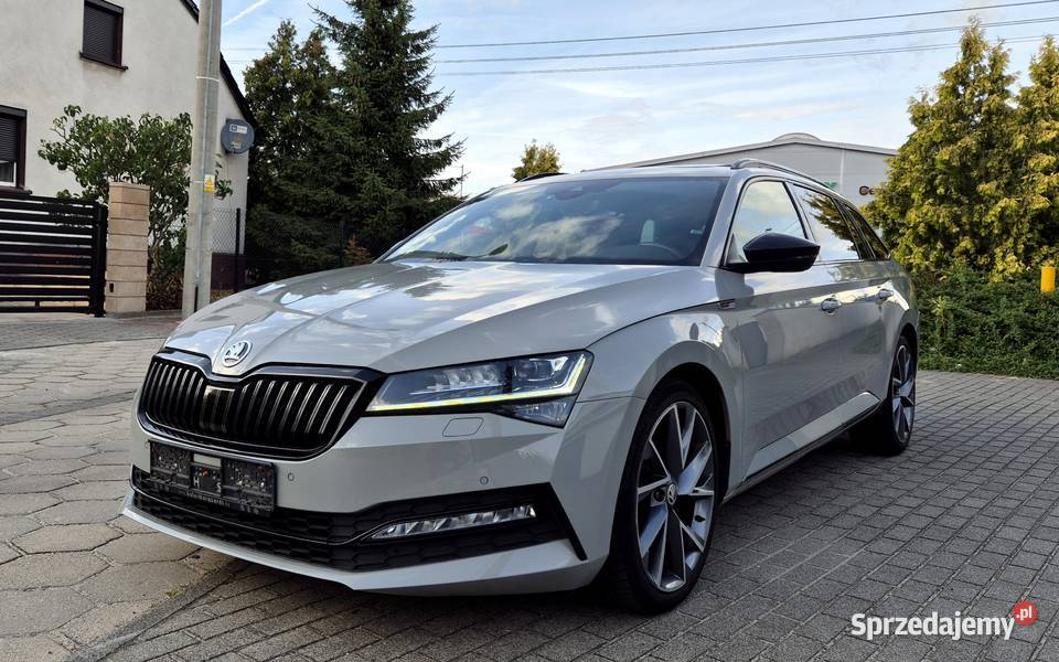 Skoda Superb 20 TDI 190 4x4 DSG Sportline uszkodzony Leszno sprzedam