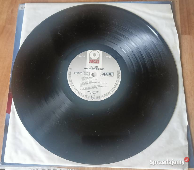 ACDC The Razors Edge LP 1990 1st Press Germany płyta winylowa Płyty i kasety Ochojno sprzedam