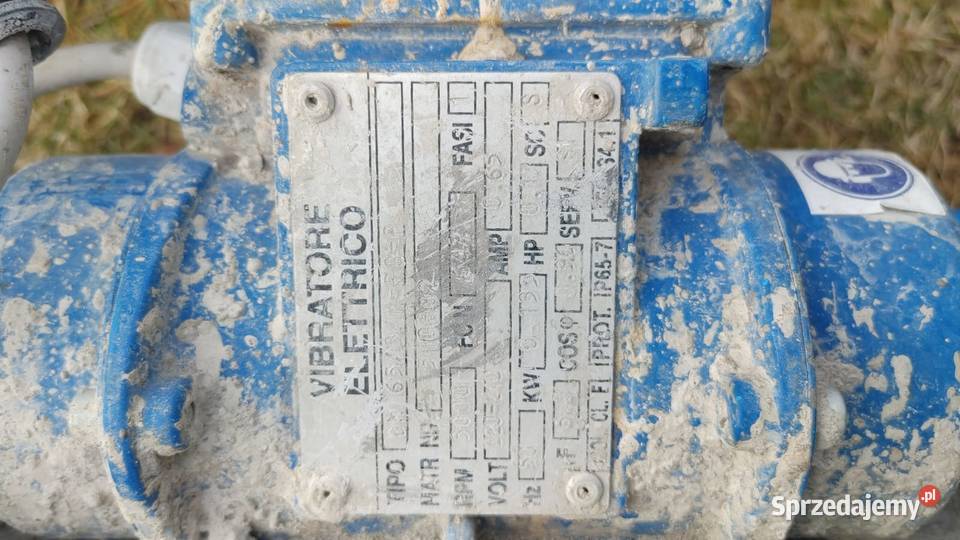 Łata wibracyjna 2 m do betonu Elektryczne sprzedam