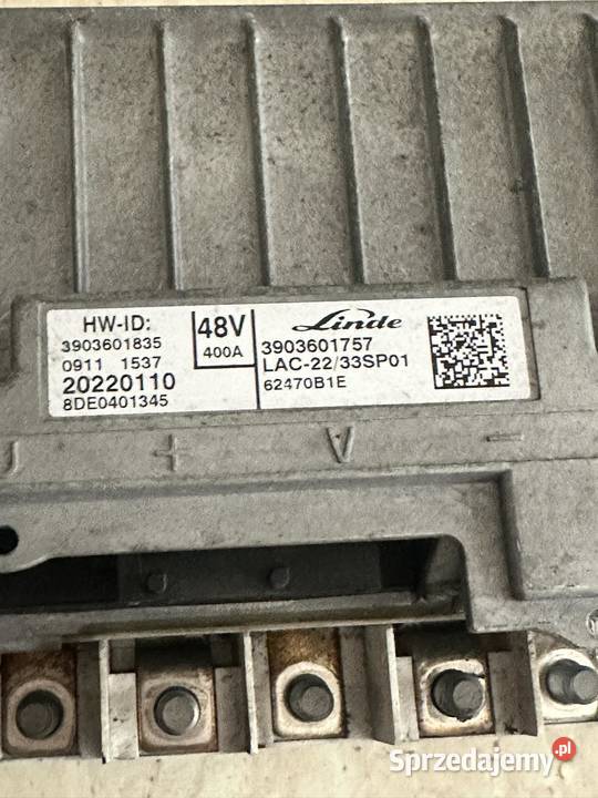 Sterownik Wózek widłowy Linde R14S HD 2009 śląskie Antonie sprzedam