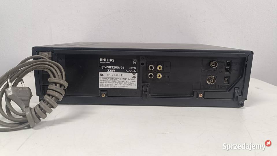 Magnetowid PHILIPS VR3260 bez pilota