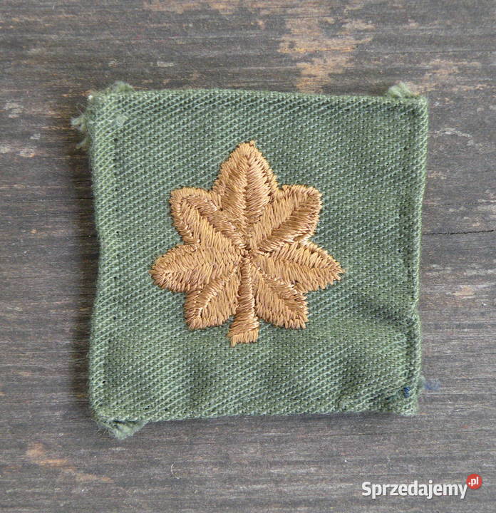 Naszywka stopień us army badge Major Wrocław