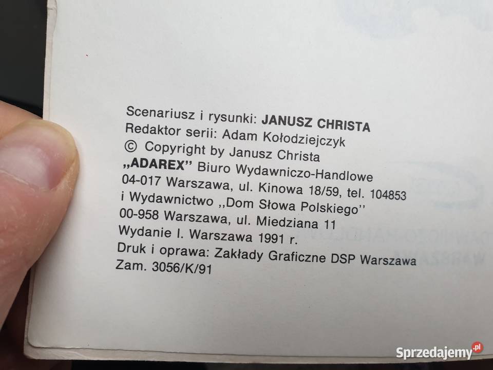 Kajtek i Koko w Kosmosie 3 albumy Janusz Christa Komiksy Gdynia sprzedam