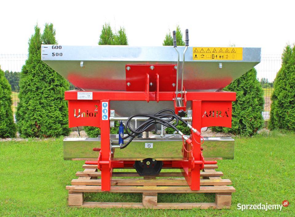 Rozsiewacz do nawozu 600 800 2talerzowy Kolonia Gorzędów